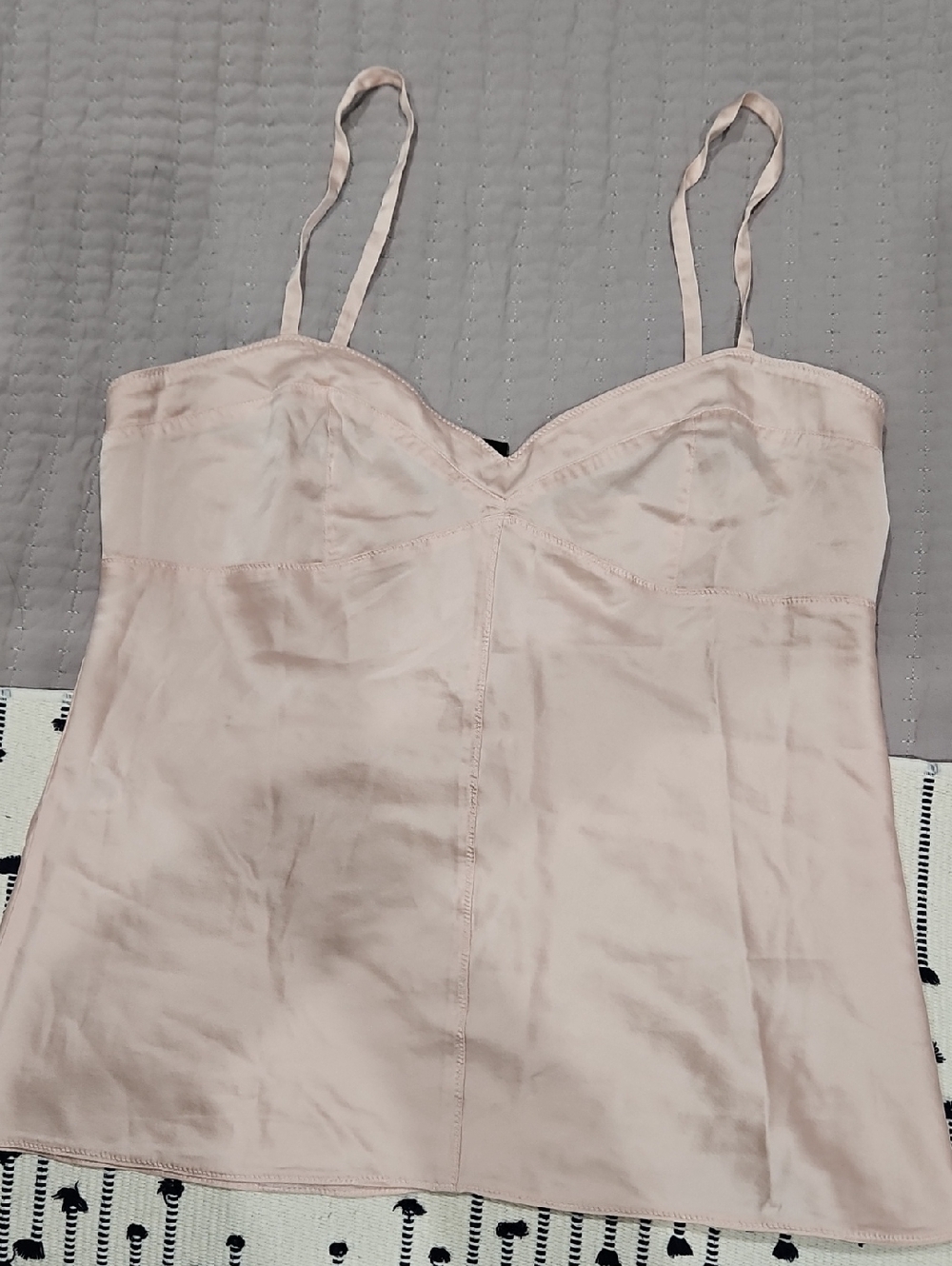 Express Blush Pink Satin Cami Slip